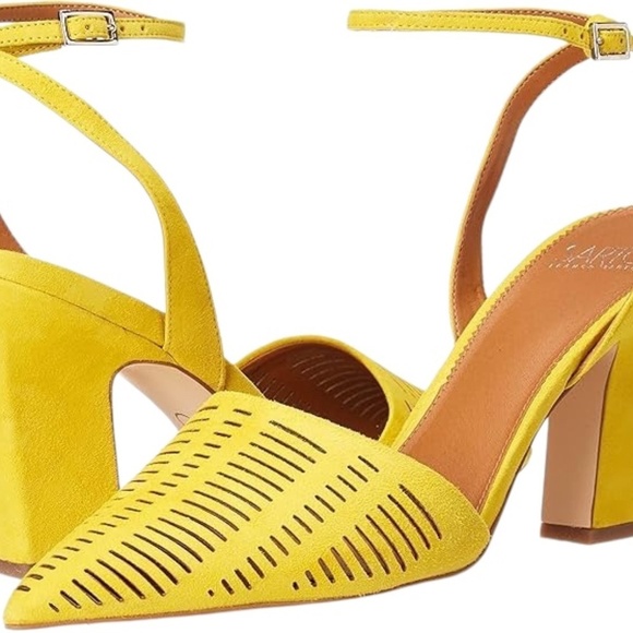 NWOT Franco Sarto Women's Starla Yellow‎ Pump Size 9.5